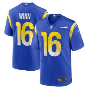 Men's Los Angeles Rams Dresser Winn Nike Royal Home Game Jersey