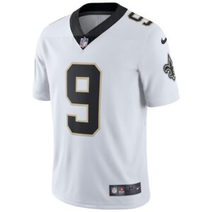 Men's Nike Drew Brees White New Orleans Saints Vapor Untouchable Limited Player Jersey