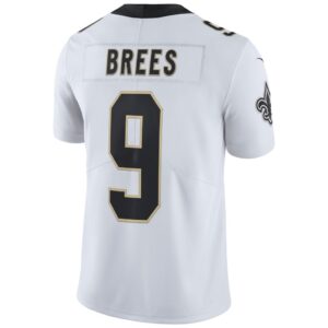 Men's Nike Drew Brees White New Orleans Saints Vapor Untouchable Limited Player Jersey