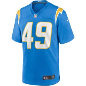 Men's Los Angeles Chargers Drue Tranquill Nike Powder Blue Game Jersey