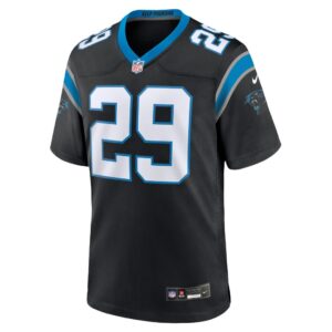 D'Shawn Jamison Carolina Panthers Nike Team Game Jersey - Black