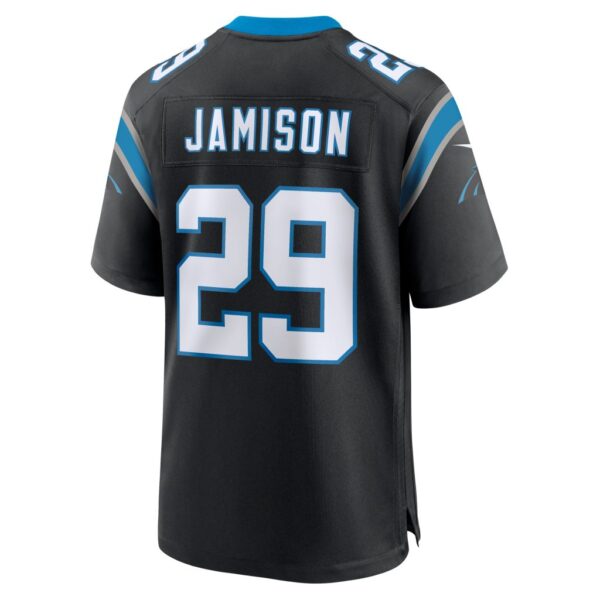 D'Shawn Jamison Carolina Panthers Nike Team Game Jersey - Black