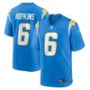 Men's Los Angeles Chargers Dustin Hopkins Nike Powder Blue Game Jersey