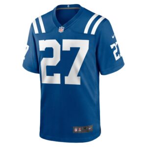 Men's Indianapolis Colts D'Vonte Price Nike Royal Game Player Jersey