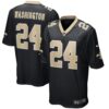 Men's New Orleans Saints Dwayne Washington Nike Black Game Player Jersey