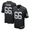 Men's Las Vegas Raiders Dylan Parham Nike Black Game Player Jersey