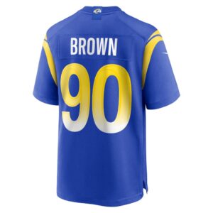 Earnest Brown IV Los Angeles Rams Nike Team Game Jersey - Royal