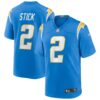 Men's Los Angeles Chargers Easton Stick Nike Powder Blue Game Jersey