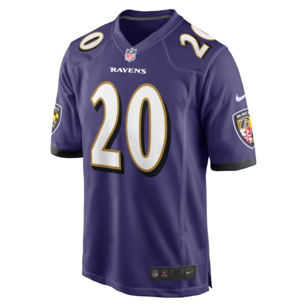 Men's Nike Ed Reed Purple Baltimore Ravens Retired Player Game Jersey