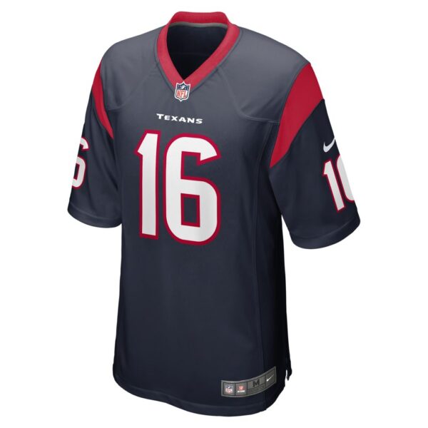 Men's Houston Texans E.J. Perry Nike Navy Game Player Jersey