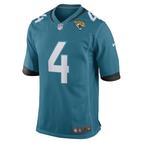 Men's Jacksonville Jaguars E.J. Perry Nike Teal Game Player Jersey