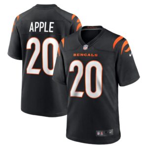 Men's Cincinnati Bengals Eli Apple Nike Black Game Jersey