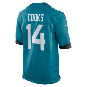 Elijah Cooks Jacksonville Jaguars Nike Team Game Jersey - Teal