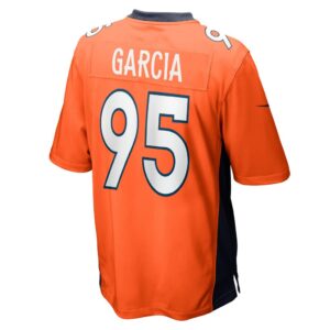 Elijah Garcia Denver Broncos Nike Team Game Jersey - Orange