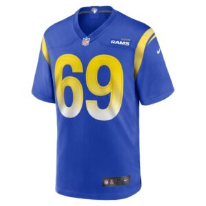 Men's Los Angeles Rams Elijah Garcia Nike Royal Game Player Jersey