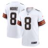 Elijah Moore Cleveland Browns Nike Team Game Jersey - White