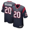 Men's Houston Texans Eno Benjamin Nike Navy Game Player Jersey