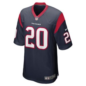 Men's Houston Texans Eno Benjamin Nike Navy Game Player Jersey