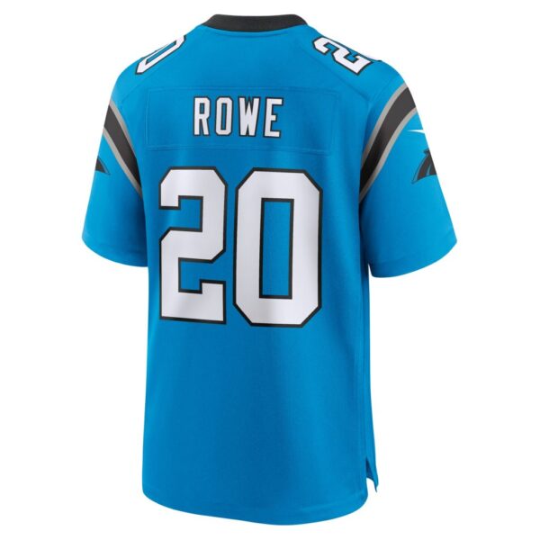 Men's Carolina Panthers Eric Rowe Nike Blue Alternate Game Jersey