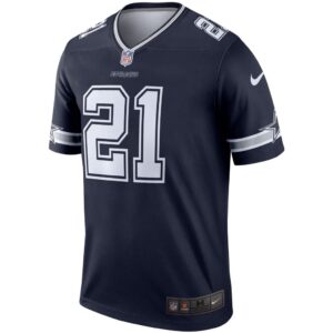 Men's Dallas Cowboys Ezekiel Elliott Nike Navy Legend Player Jersey