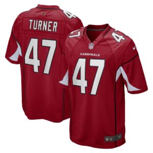 Men's Arizona Cardinals Ezekiel Turner Nike Cardinal Game Jersey