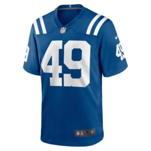 Men's Indianapolis Colts Forrest Rhyne Nike Royal Game Player Jersey