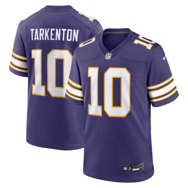 Men's Minnesota Vikings Fran Tarkenton Nike Purple Classic Retired Player Jersey