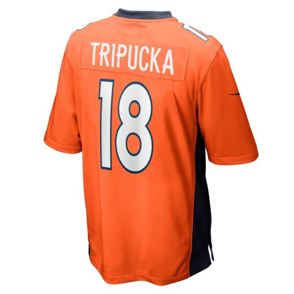 Men's Denver Broncos Frank Tripucka Nike Orange Retired Player Jersey