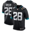 Men's Jacksonville Jaguars Fred Taylor Nike Black Game Retired Player Jersey