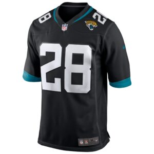 Men's Jacksonville Jaguars Fred Taylor Nike Black Game Retired Player Jersey