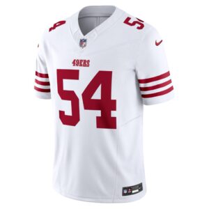 Fred Warner San Francisco 49ers Nike Vapor F.U.S.E. Limited Jersey - White