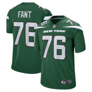 Men's New York Jets George Fant Nike Gotham Green Game Jersey