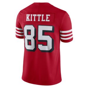 George Kittle San Francisco 49ers Nike Alternate Vapor Limited Player Jersey - Red