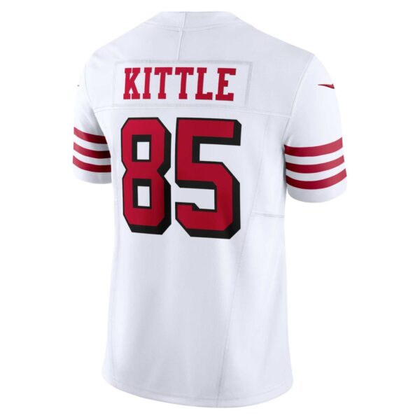 Men's San Francisco 49ers George Kittle Nike White Alternate Vapor F.U.S.E. Limited Jersey