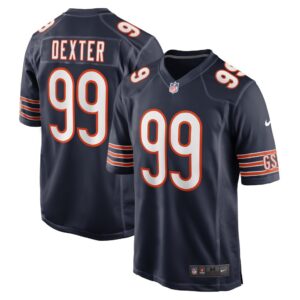 Gervon Dexter Sr Chicago Bears Nike Team Game Jersey - Navy