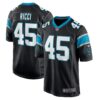 Men's Carolina Panthers Giovanni Ricci Nike Black Player Game Jersey