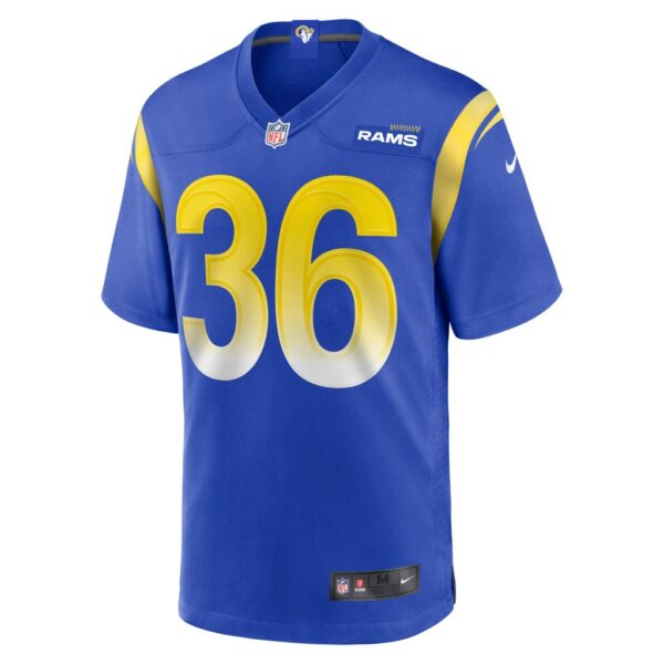 Men's Los Angeles Rams Grant Haley Nike Royal Game Player Jersey