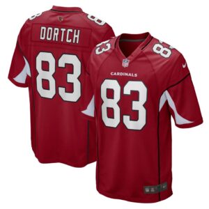 Men's Arizona Cardinals Greg Dortch Nike Cardinal Player Game Jersey