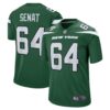 Men's New York Jets Greg Senat Nike Gotham Green Game Player Jersey