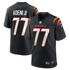 Men's Cincinnati Bengals Hakeem Adeniji Nike Black Game Jersey