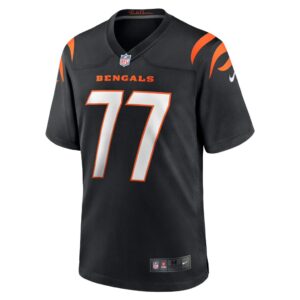 Men's Cincinnati Bengals Hakeem Adeniji Nike Black Game Jersey