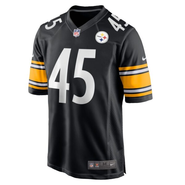 Men's Pittsburgh Steelers Hamilcar Rashed Jr. Nike Black Game Player Jersey