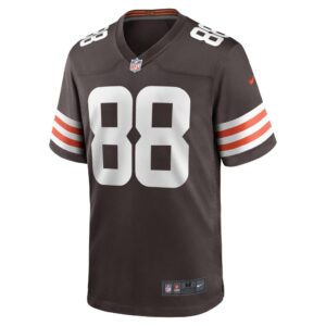 Men's Cleveland Browns Harrison Bryant Nike Brown Game Jersey