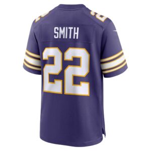 Men's Minnesota Vikings Harrison Smith Nike Purple Classic Player Game Jersey