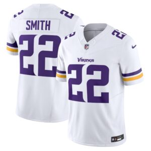 Men's Minnesota Vikings Harrison Smith Nike White Vapor F.U.S.E. Limited Jersey