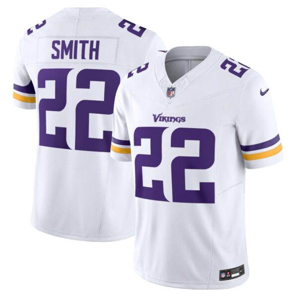 Men's Minnesota Vikings Harrison Smith Nike White Vapor F.U.S.E. Limited Jersey