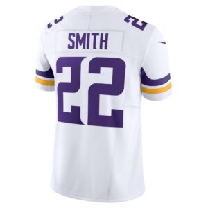 Men's Minnesota Vikings Harrison Smith Nike White Vapor F.U.S.E. Limited Jersey