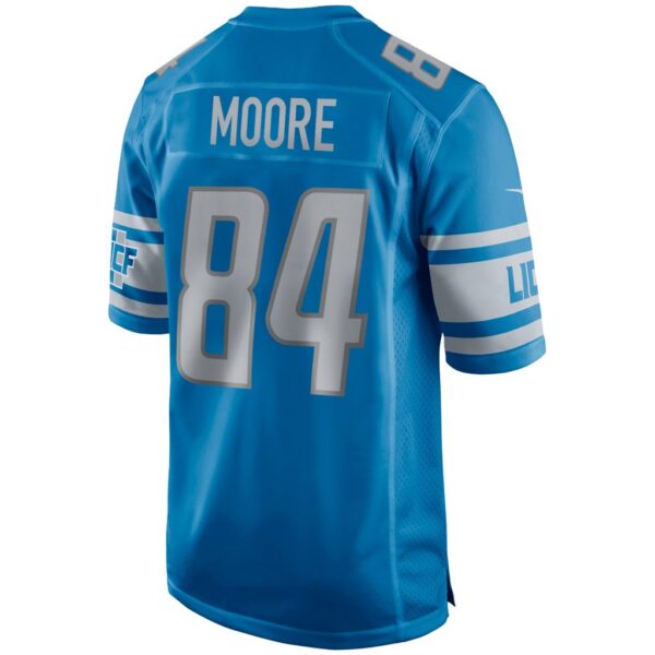 Men's Detroit Lions Herman Moore Nike Blue Game Retired Player Jersey