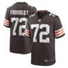 Men's Cleveland Browns Hjalte Froholdt Nike Brown Game Player Jersey