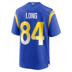 Men's Los Angeles Rams Hunter Long Nike Royal Home Game Jersey